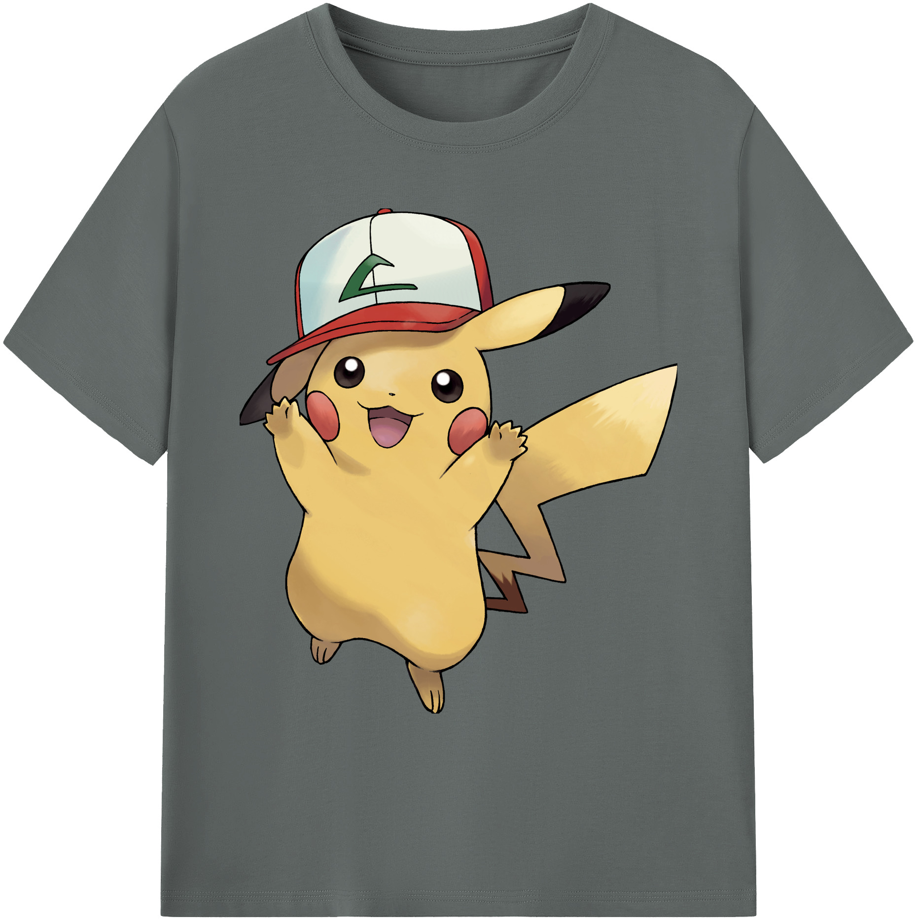 （画像用） ポケットモンスター Pokémon 綿100％ メンズ半袖Tシャツ｜肌触りやわらか＆通気性